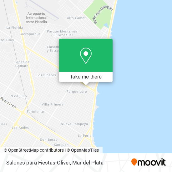 Salones para Fiestas-Oliver map