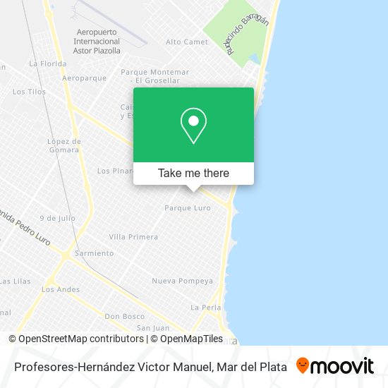 Profesores-Hernández Victor Manuel map