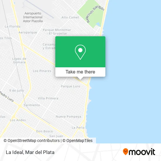 Mapa de La Ideal