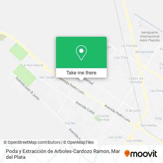 Poda y Extracción de Arboles-Cardozo Ramon map