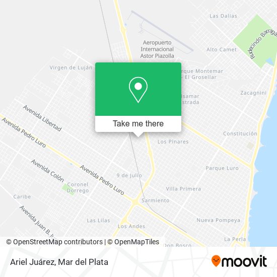 Mapa de Ariel Juárez
