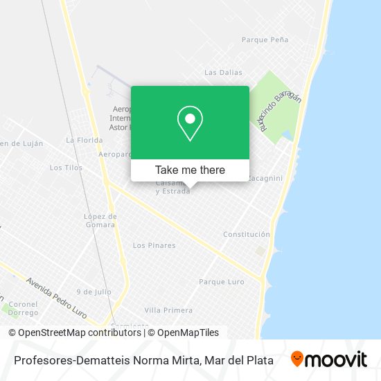 Mapa de Profesores-Dematteis Norma Mirta