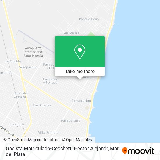 Mapa de Gasista Matriculado-Cecchetti Héctor Alejandr