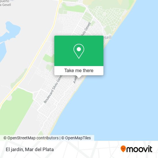 El jardín map