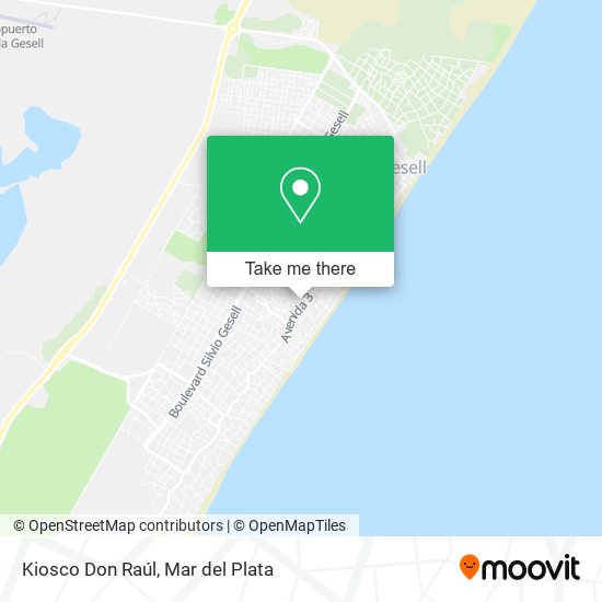 Kiosco Don Raúl map