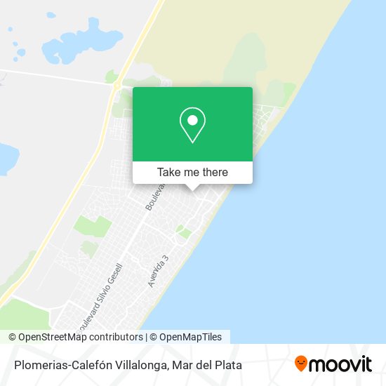 Mapa de Plomerias-Calefón Villalonga