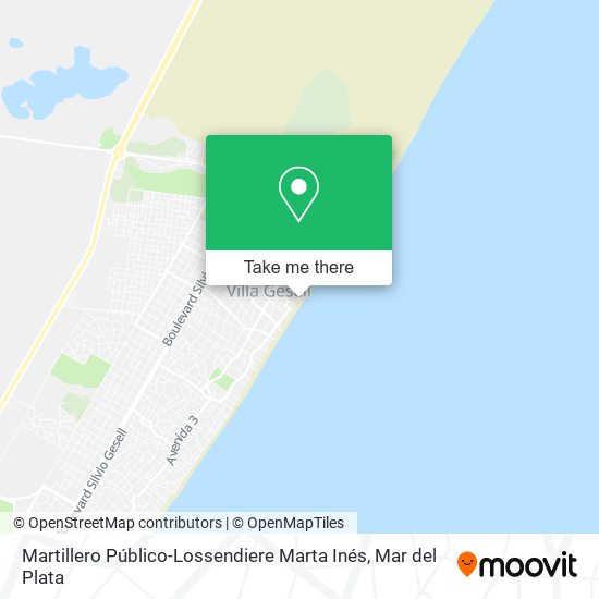 Martillero Público-Lossendiere Marta Inés map
