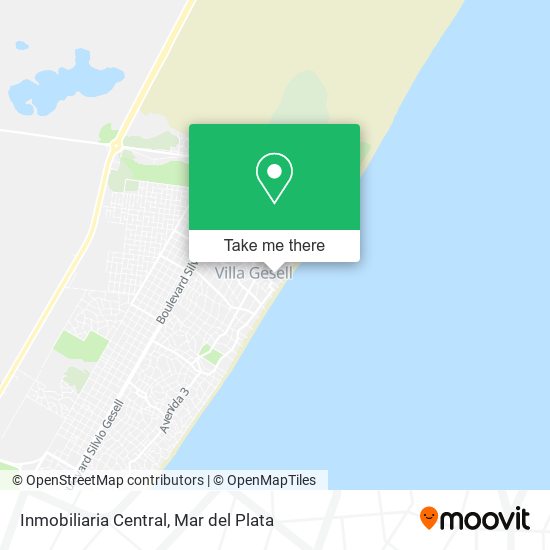 Inmobiliaria Central map