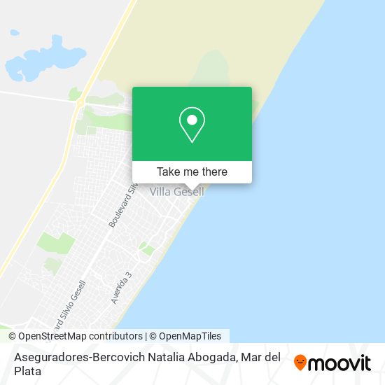 Aseguradores-Bercovich Natalia Abogada map