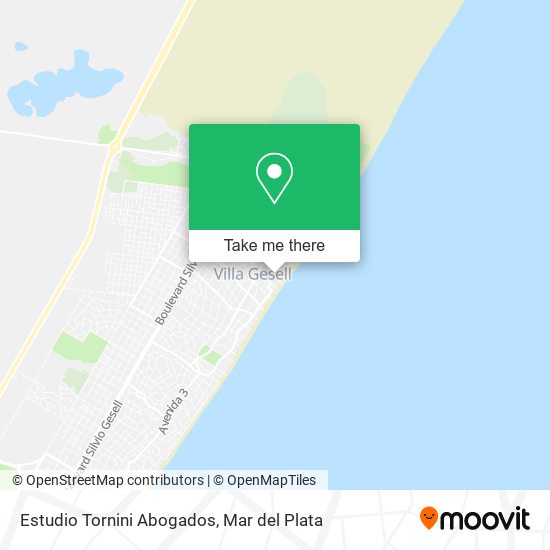 Estudio Tornini Abogados map