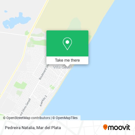 Mapa de Pedreira Natalia