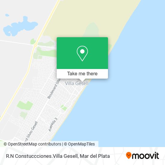 R.N Constuccciones.Villa Gesell map