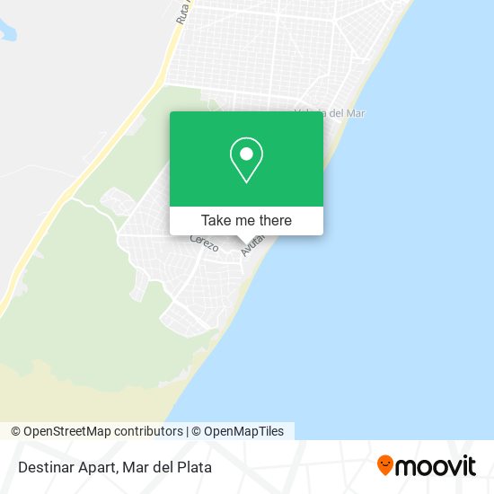 Mapa de Destinar Apart