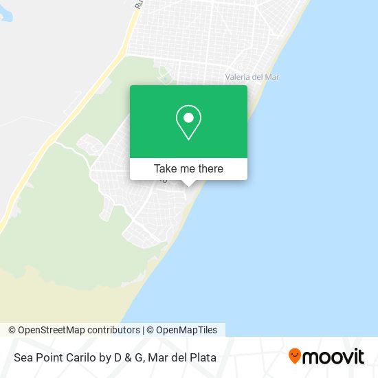 Sea Point Carilo by D & G map