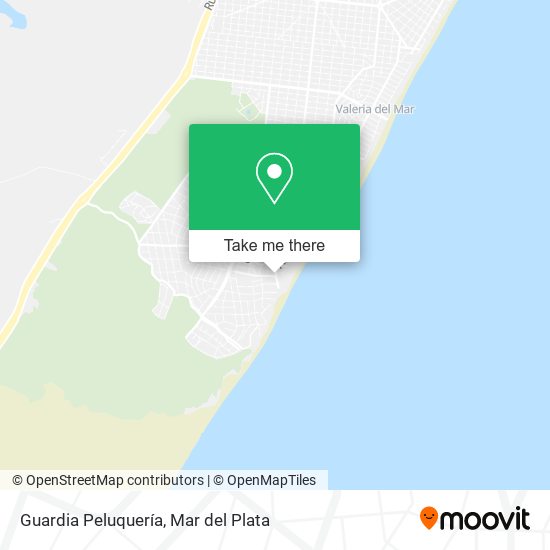 Guardia Peluquería map