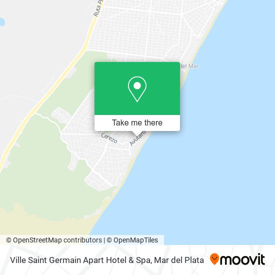 Ville Saint Germain Apart Hotel & Spa map