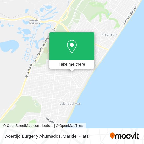 Acertijo Burger y Ahumados map