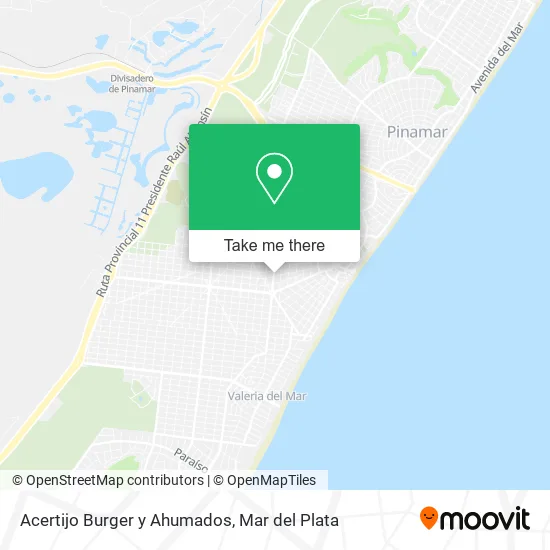 Acertijo Burger y Ahumados map