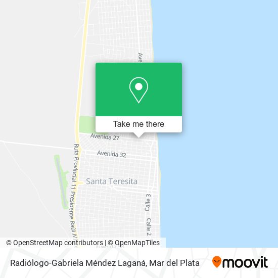 Radiólogo-Gabriela Méndez Laganá map