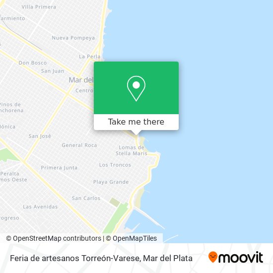 Feria de artesanos Torreón-Varese map