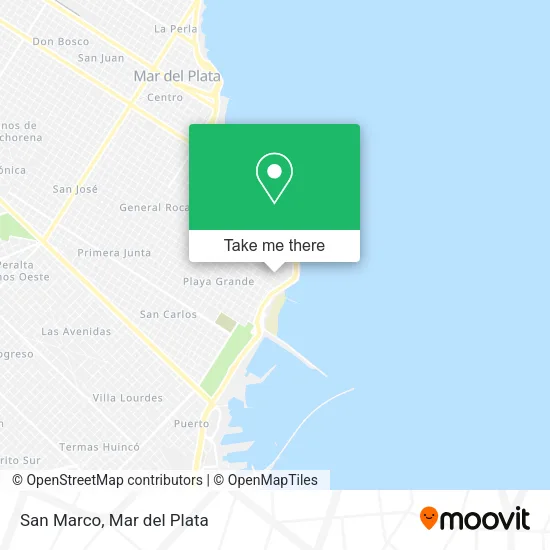 San Marco map