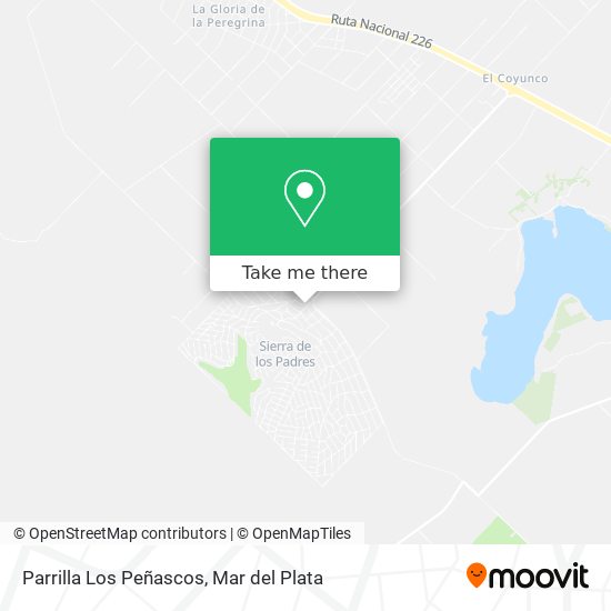 Parrilla Los Peñascos map