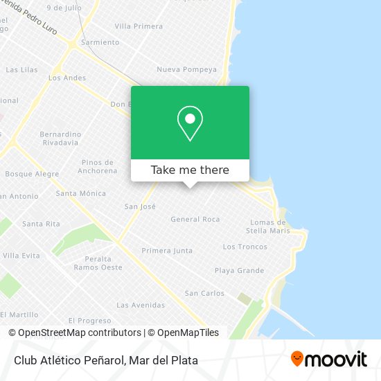 Mapa de Club Atlético Peñarol