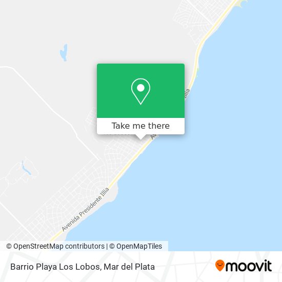 Mapa de Barrio Playa Los Lobos