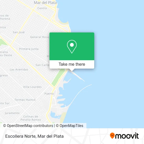 Escollera Norte map