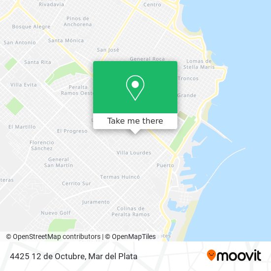 4425 12 de Octubre map