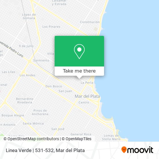 Linea Verde | 531-532 map
