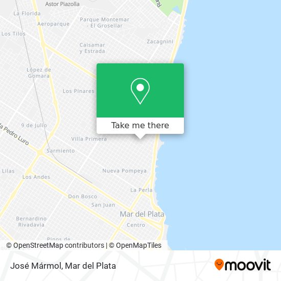 José Mármol map