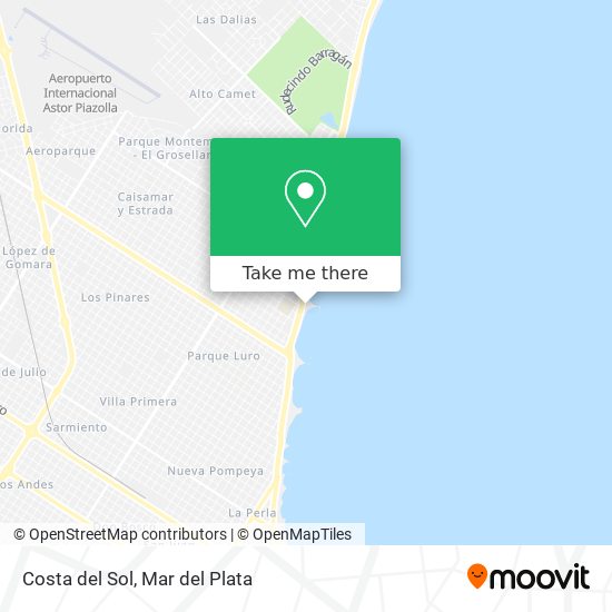 Mapa de Costa del Sol