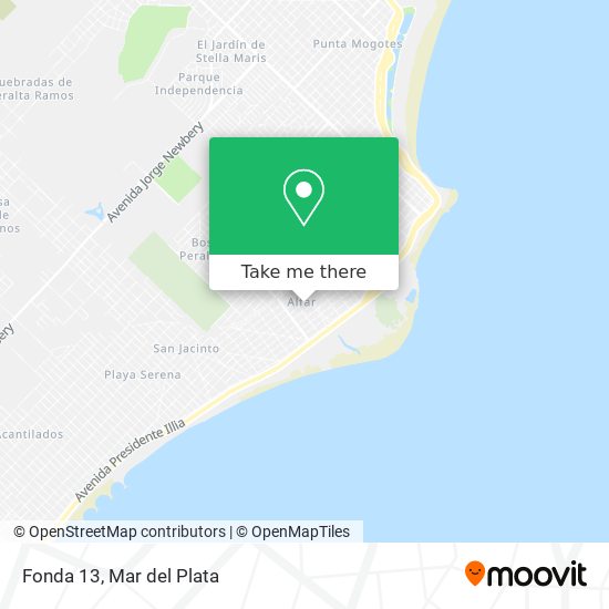 Mapa de Fonda 13