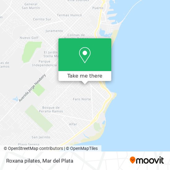Mapa de Roxana pilates