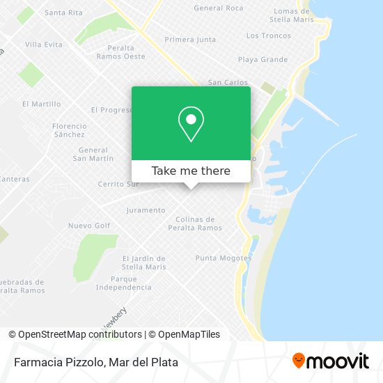 Farmacia Pizzolo map