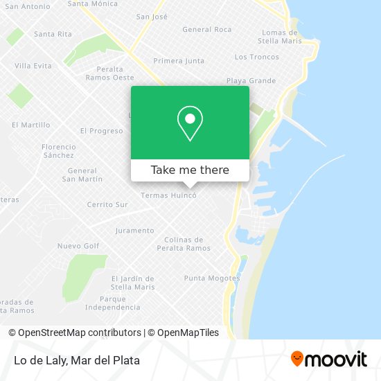 Lo de Laly map