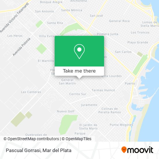 Mapa de Pascual Gorrasi
