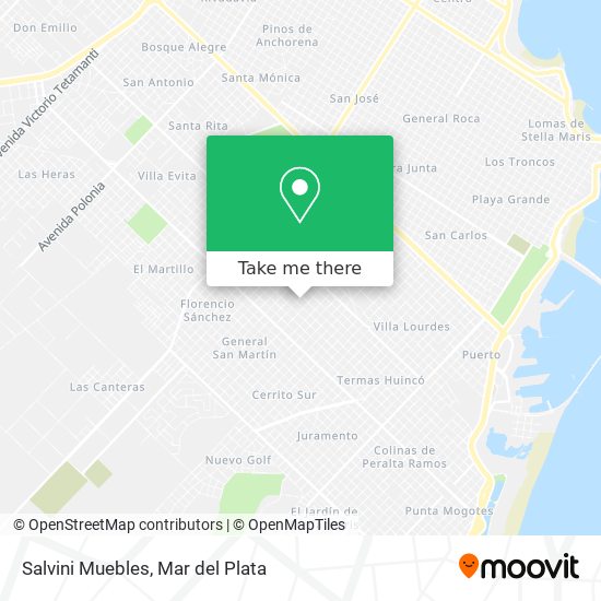Mapa de Salvini Muebles