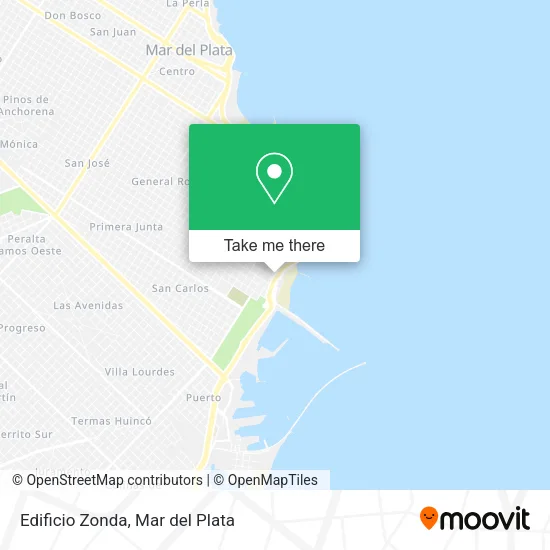 Mapa de Edificio Zonda