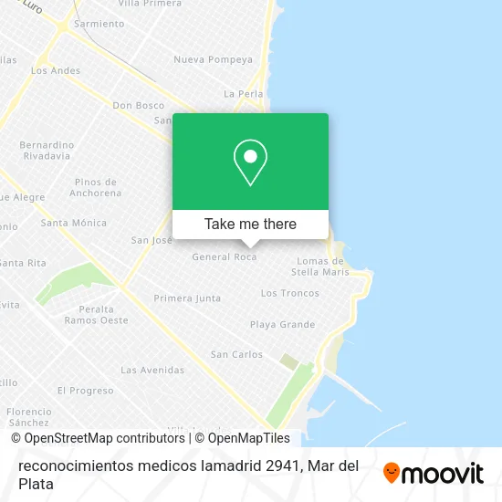 reconocimientos medicos lamadrid 2941 map