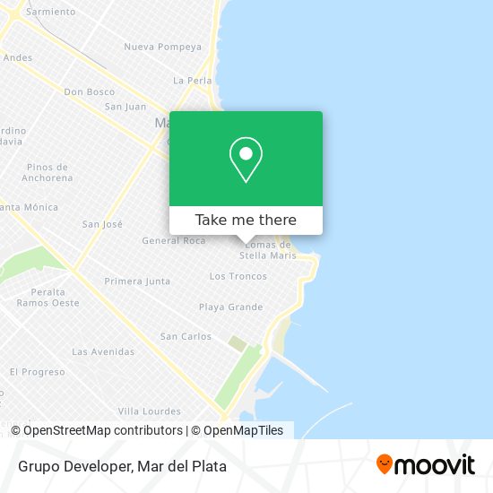 Mapa de Grupo Developer