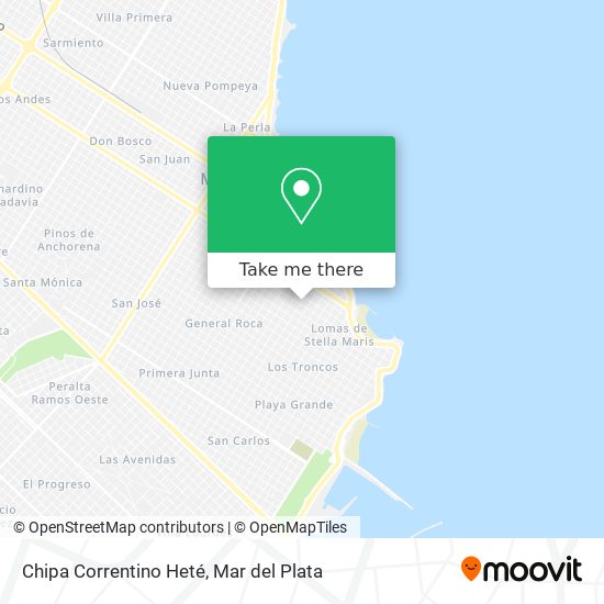 Mapa de Chipa Correntino Heté