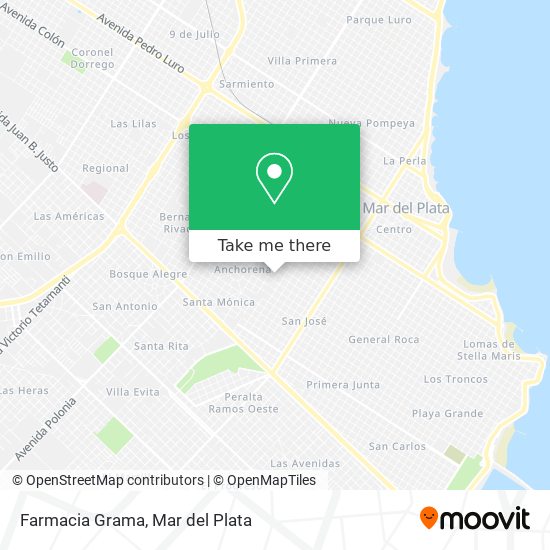 Mapa de Farmacia Grama