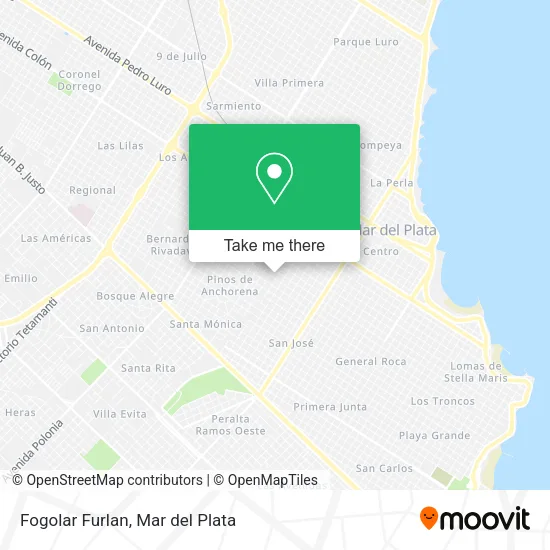 Fogolar Furlan map