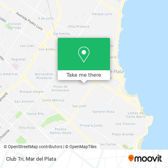 Mapa de Club Tri