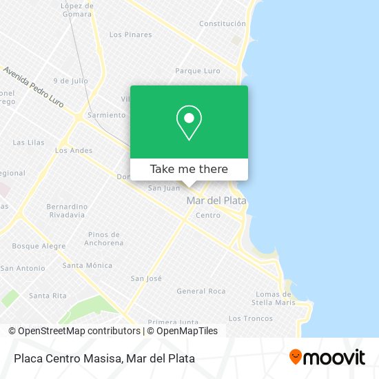 Mapa de Placa Centro Masisa