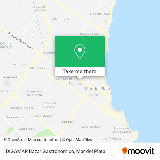 DIGAMAR Bazar Gastronomico map