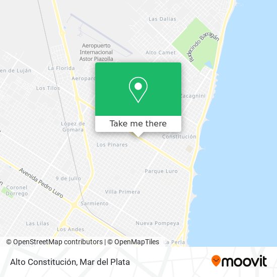 Mapa de Alto Constitución