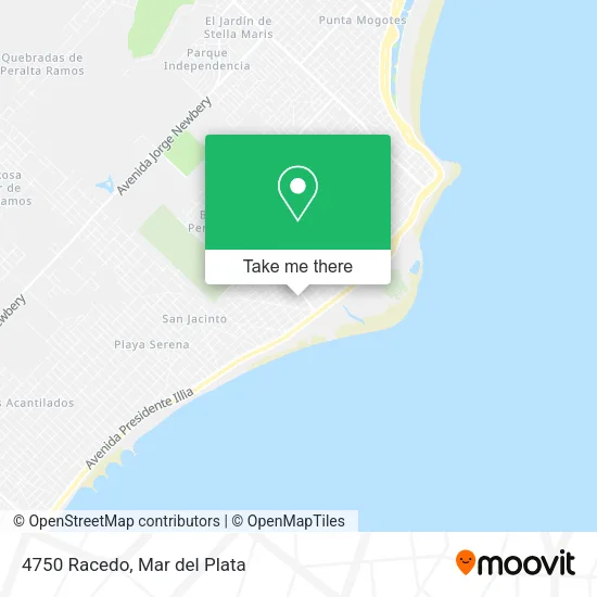 4750 Racedo map